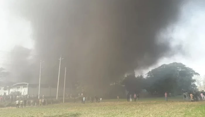 বগুড়ায় প্লাস্টিক কারখানায় আগুন, ৫ জনের মৃত্যু