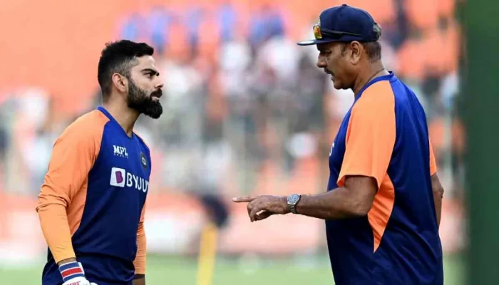 কোহলির অধিনায়কত্ব চলে যাওয়ায় খুশী শাস্ত্রী