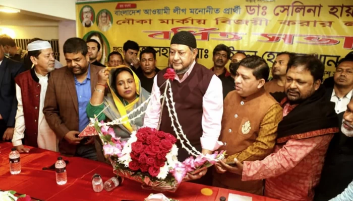 ‘উন্নয়নের ধারা অব্যাহত রাখতে নৌকার বিকল্প নেই’
