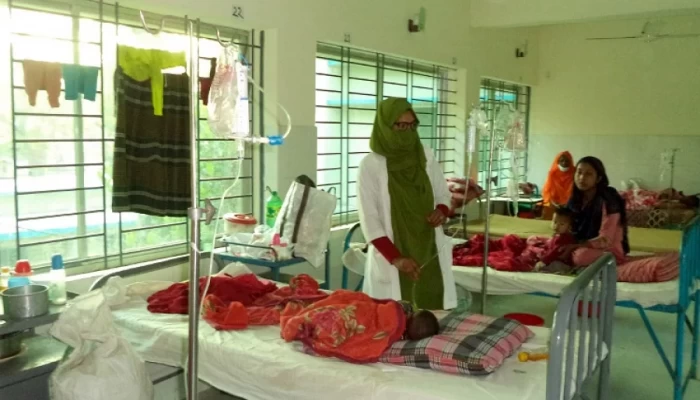 নন্দীগ্রামে শীতে বেড়েছে শিশু রোগীর সংখ্যা