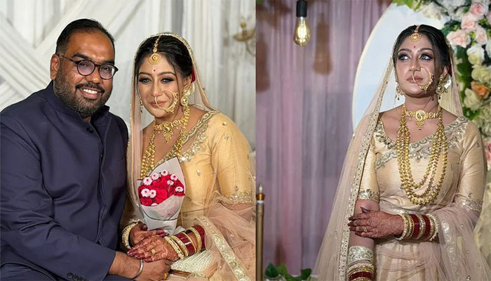 পরিচালক ও প্রযোজক রাফায়েল আহসানকে বিয়ে করলেন অভিনেত্রী মম,